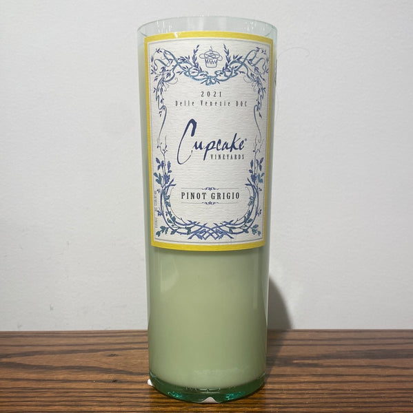 Recycled Wine Candles