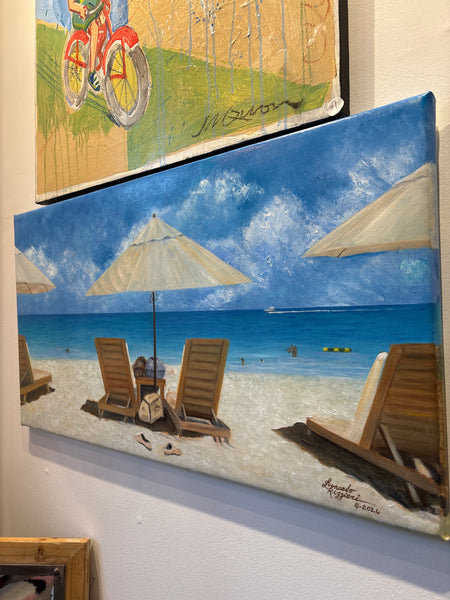 Relaxing in Turks & Caicos