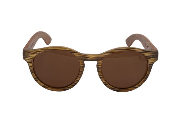 Faux Wood Wayfarer