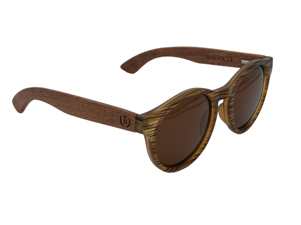 Faux Wood Wayfarer