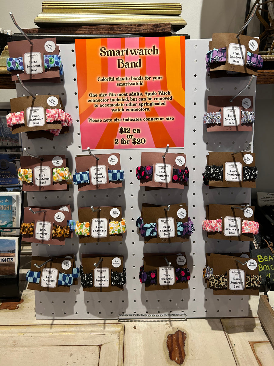 Elastic Smartwatch Bands Red Bank Artisan Collective