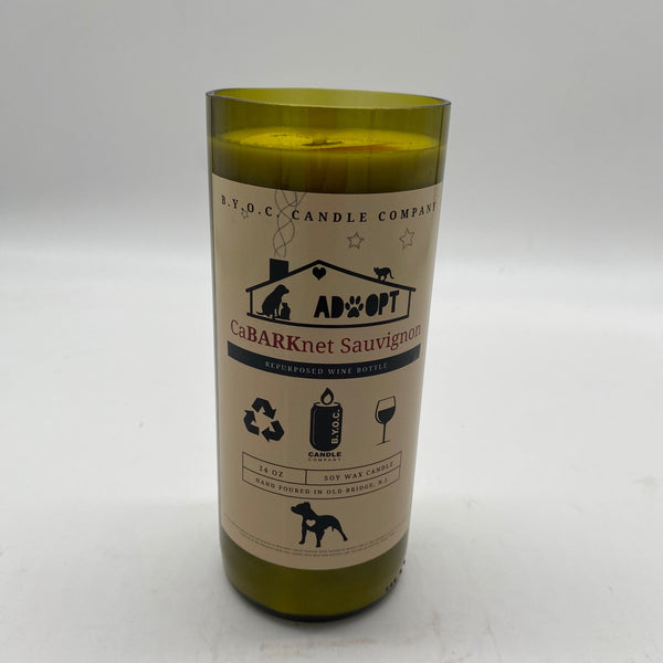 Recycled Wine Candles