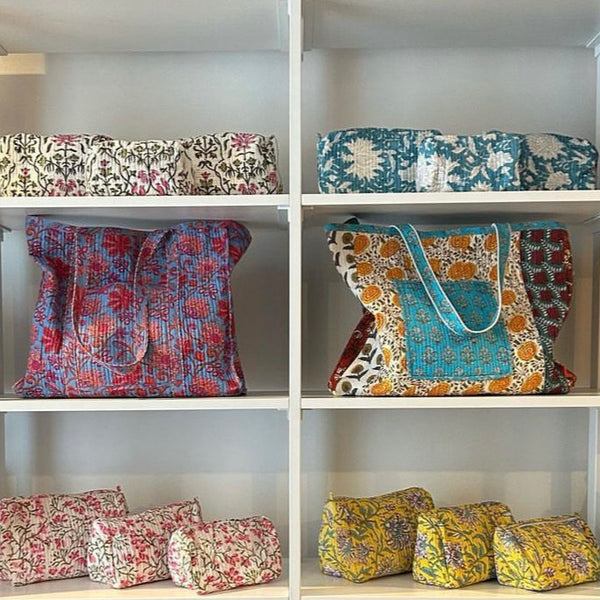 Block Print Bags & Totes