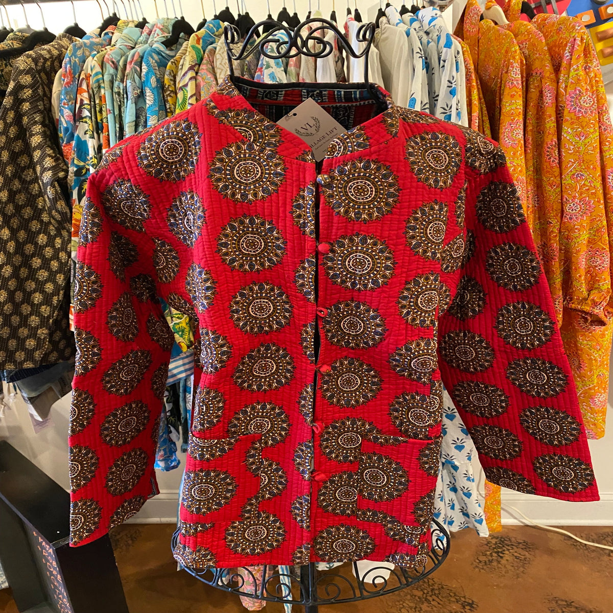 Quilted Block Print Jackets – Red Bank Artisan Collective