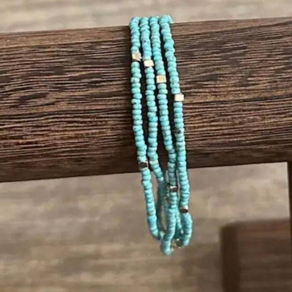 Seed Bead Wrap Bracelets