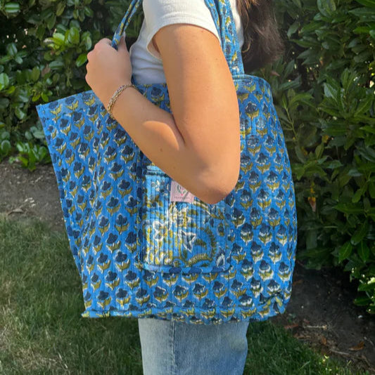 Block Print Bags & Totes