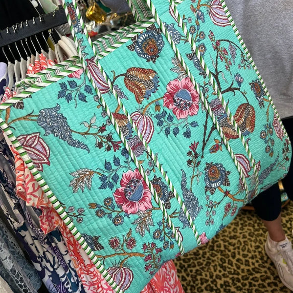 Block Print Bags & Totes