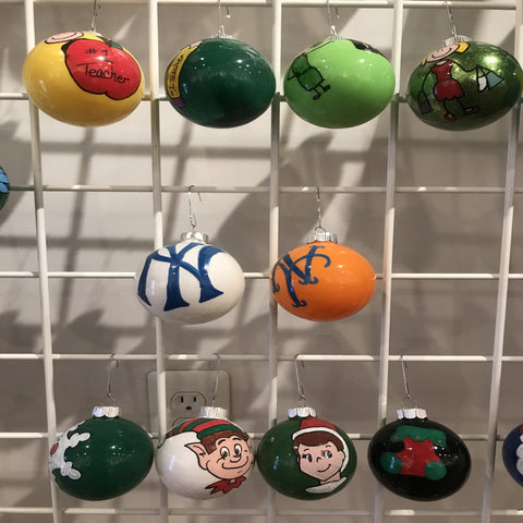 Holiday Ornaments - 12 for $80