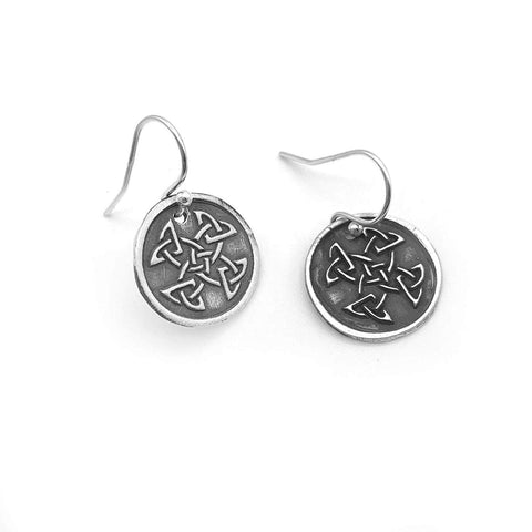 Round Celtic Knot Earrings