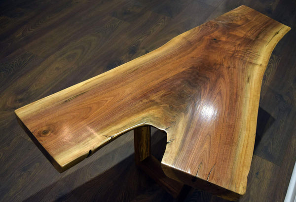 Black Walnut Split Coffee Table