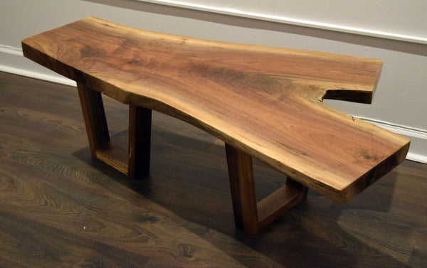 Black Walnut Split Coffee Table
