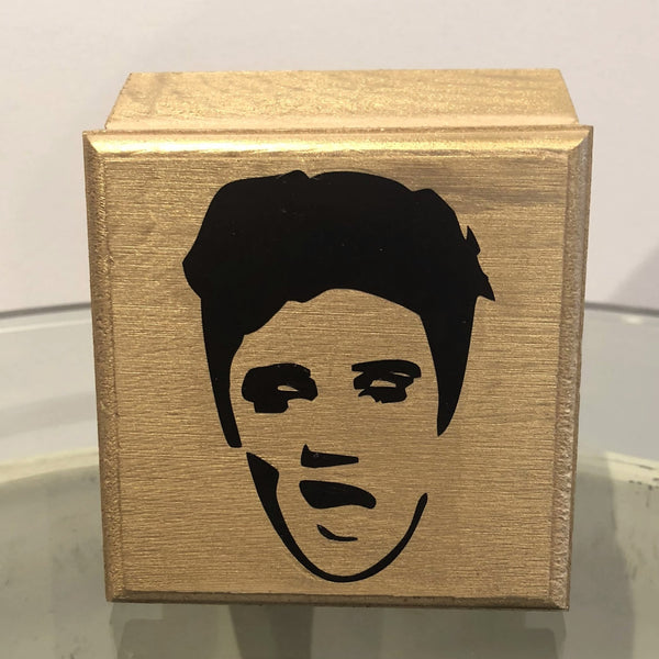 Small Hand-Painted Keepsake Box - Red Bank Artisan Collective jewelry art vintage recycled Small Wooden Boxes, Andromedas Attic