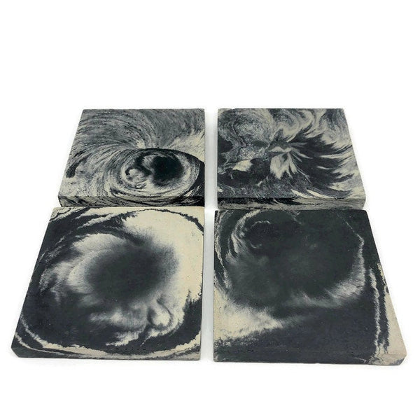 Concrete Coaster Set or Singles