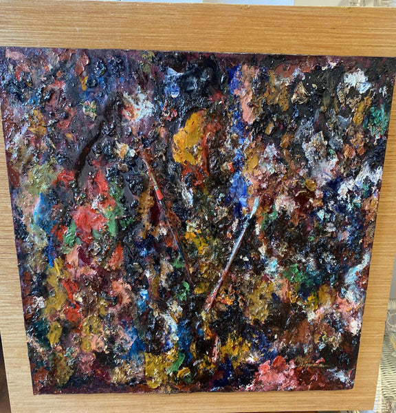 Duo Brushes 28x22 by Leonardo Ruggieri