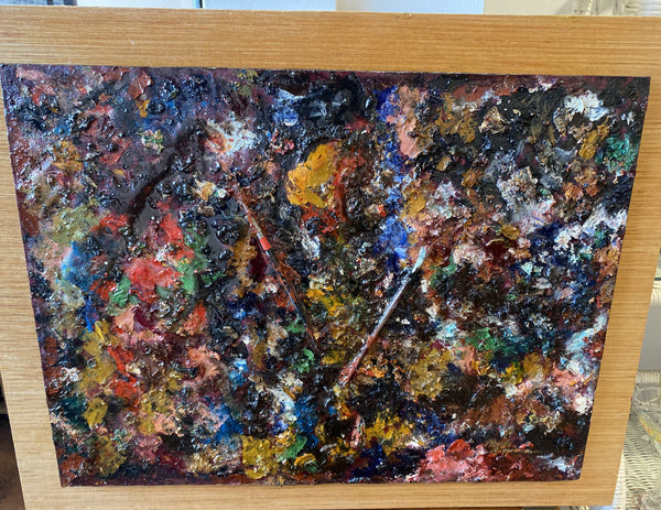 Duo Brushes 28x22 by Leonardo Ruggieri