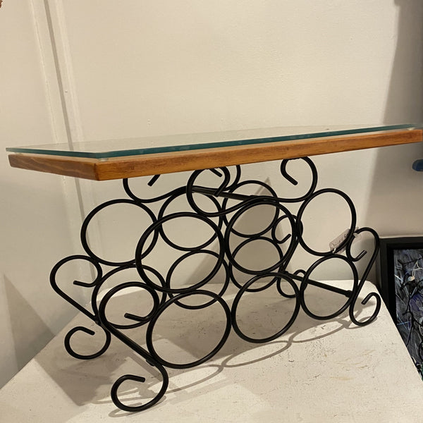 Far Niente counter wine rack created by Satterfield Originals