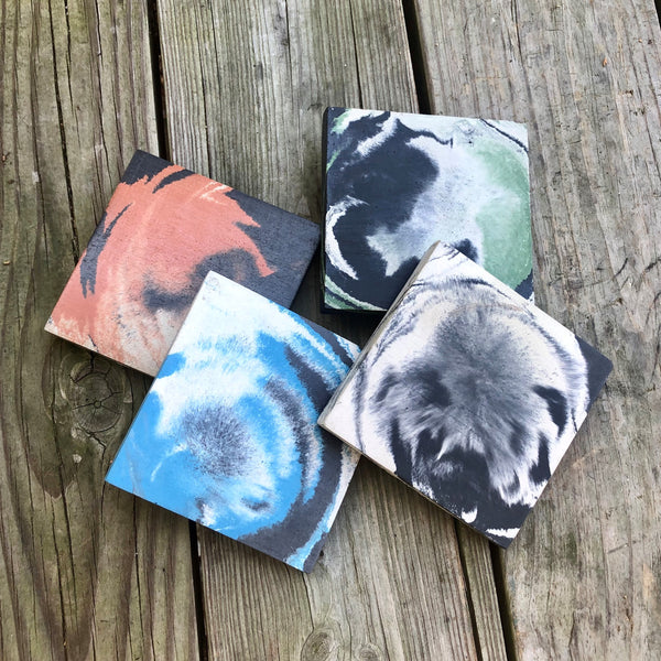 Concrete Coaster Set or Singles