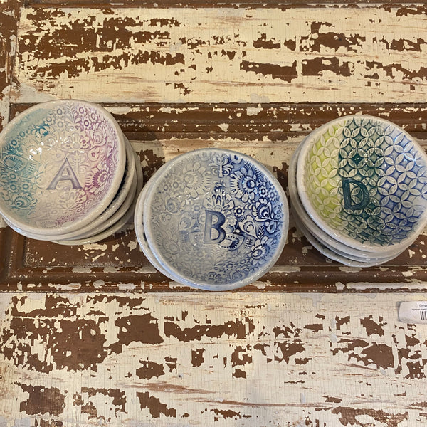 Ceramic Alphabet Bowls