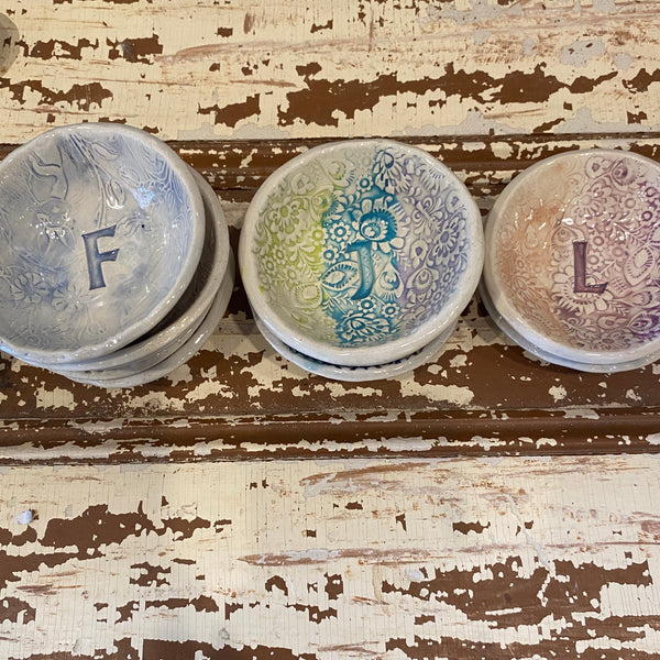 Ceramic Alphabet Bowls