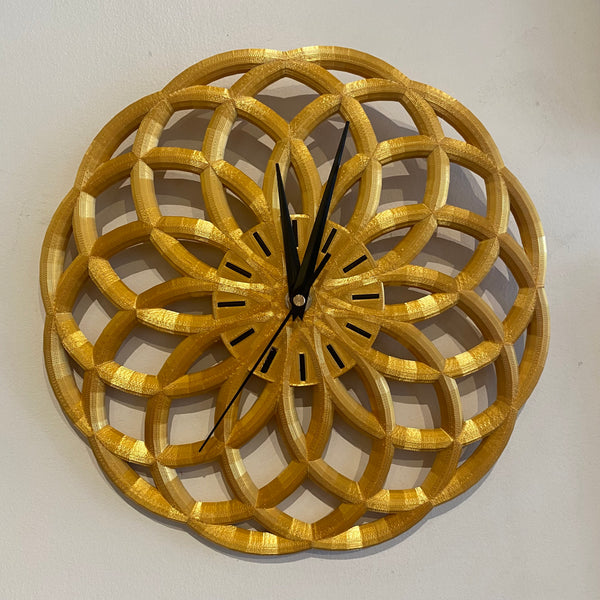 3D Cycle Wall Clocks