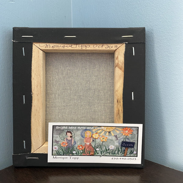 Mixed Media art on canvas of your favorite New Jersey town created by NJ artist