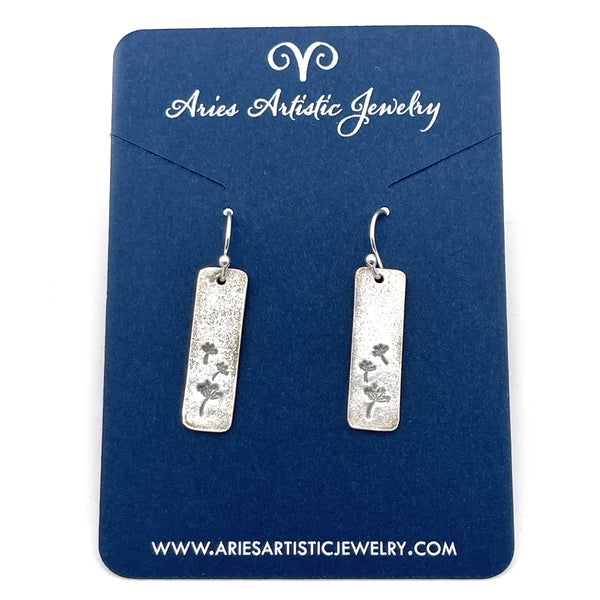 Make a Wish Earrings, Dandelion Earrings Nature Jewelry
