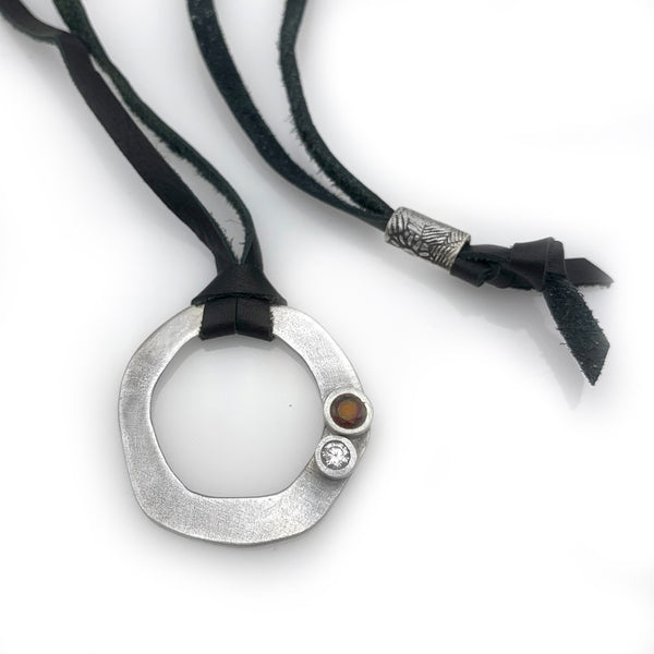 Eyeglass Chain Gemstone Eyeglass Loop Garnet Necklace