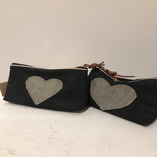 Small makeup bags Denim Surgeon