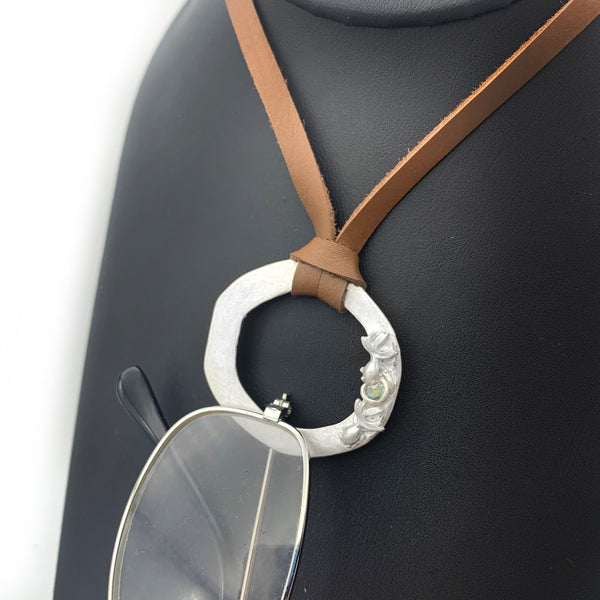 Sterling Silver Eyeglass Holder Necklace Koi Fish Jewelry