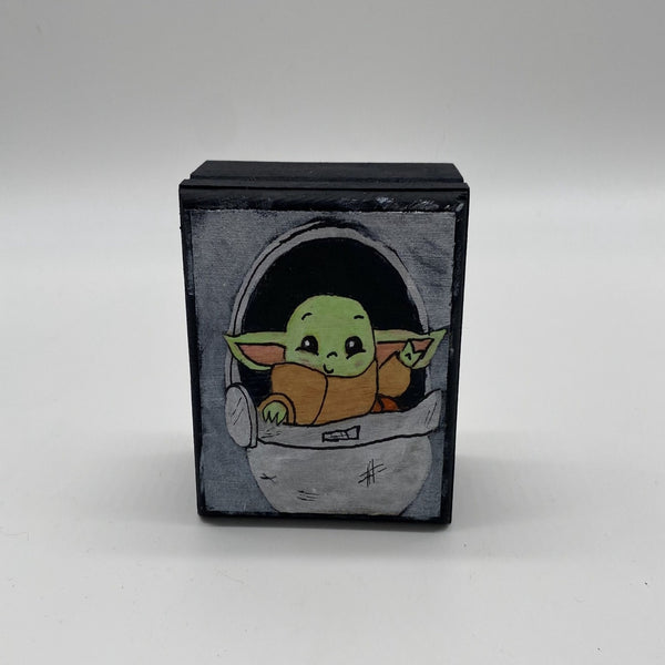PopArt Small Hand-Painted Keepsake Boxes