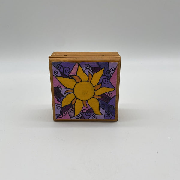 PopArt Small Hand-Painted Keepsake Boxes
