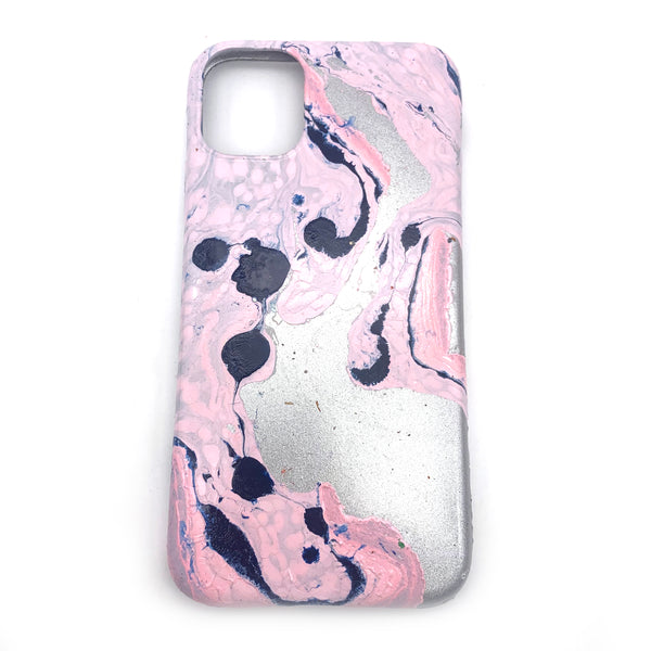 Hydro Dipped Phone Cases in Pink and Blue - iPhone 11
