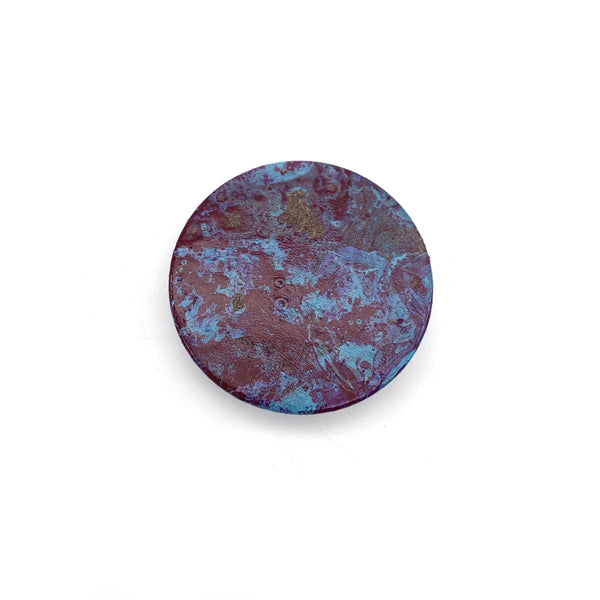 Hydro Dipped Custom Phone Grip Swirls in Copper Blue & Burgundy
