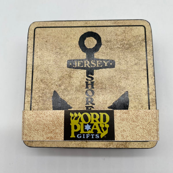 Mini NJ Anchor coasters by WordPlay Gifts of NJ