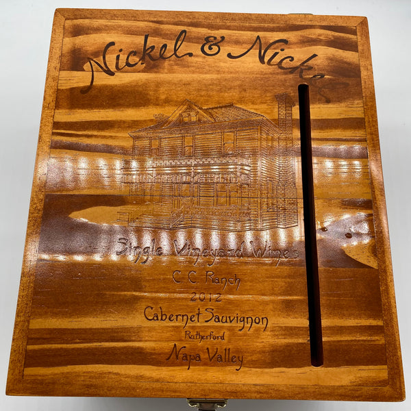 Nickel & Nickel catch-all box for weddings created by Satterfield Originals