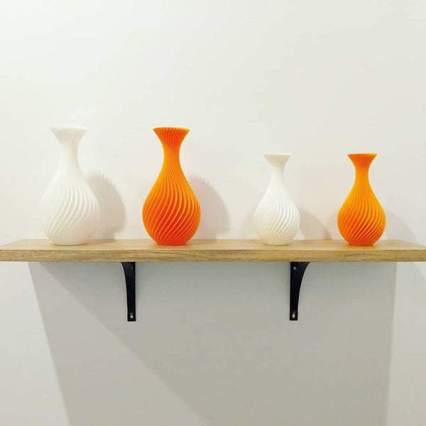 3D Printed Wave Vases