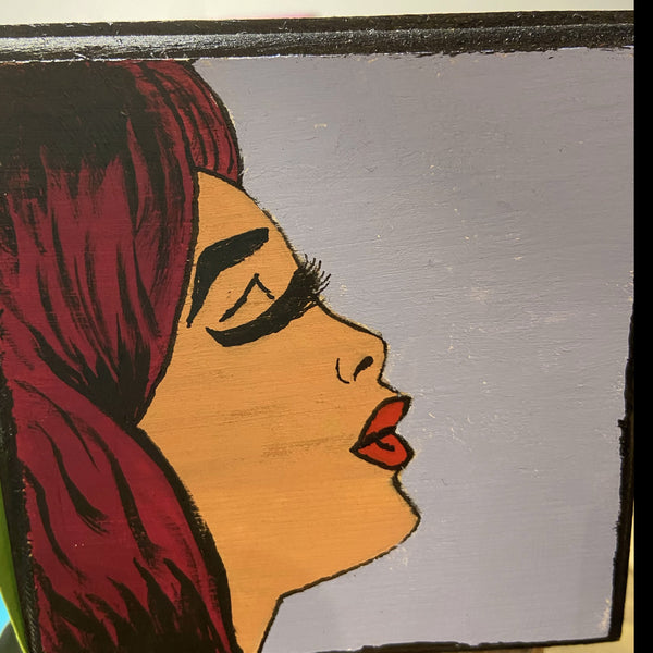 PopArt Small Hand-Painted Keepsake Boxes