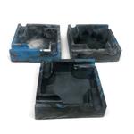 Small Square Concrete Ashtray