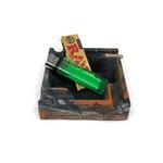 Small Square Concrete Ashtray