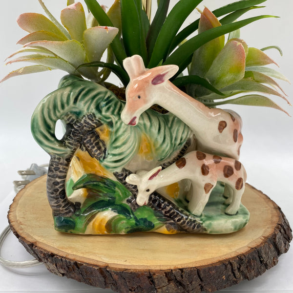 Jungle themed lamp by Lavish Details