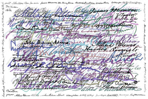 All The Presidents Signatures