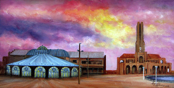 NJ Shore on Canvas