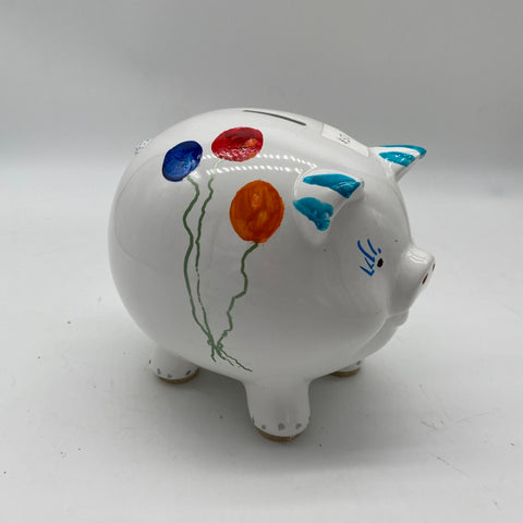 Hand-painted Ceramic Pig