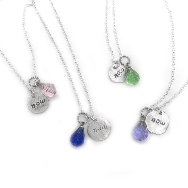 Personalized Necklace Inspirational Jewelry - Looking Forward Collection