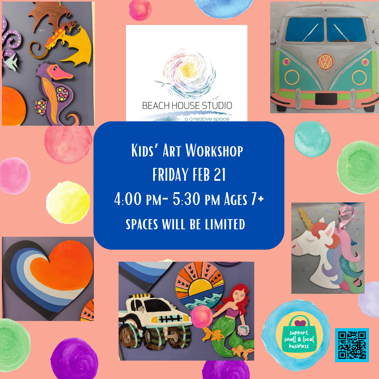 KIDS CRAFT WORKSHOPS