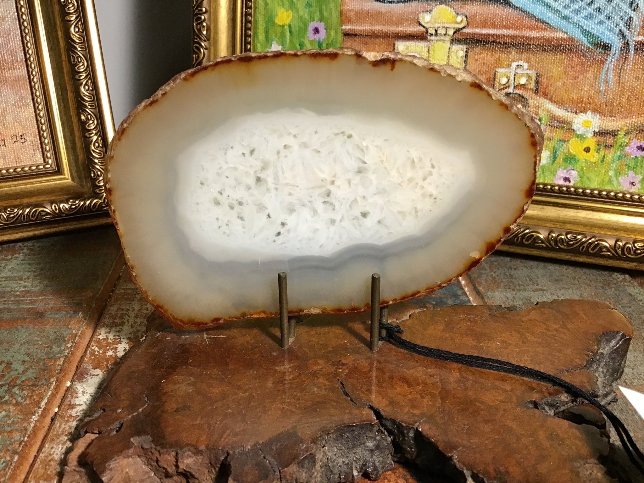 Agate slice