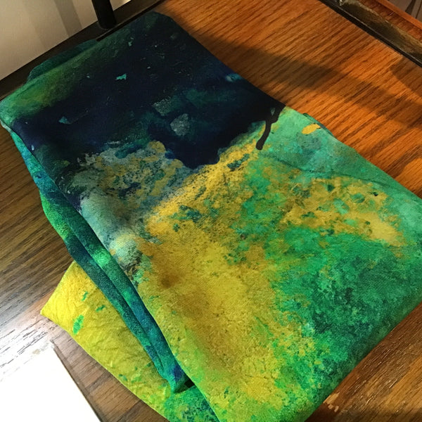 Wearable Art Silk Scarves