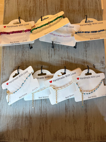 Handmade with Love Bracelets