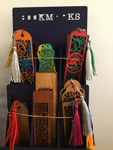 2 for $10 - Wood Bookmarks