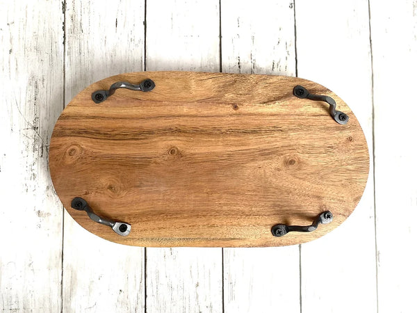 Ocean Oval Tray with Stand